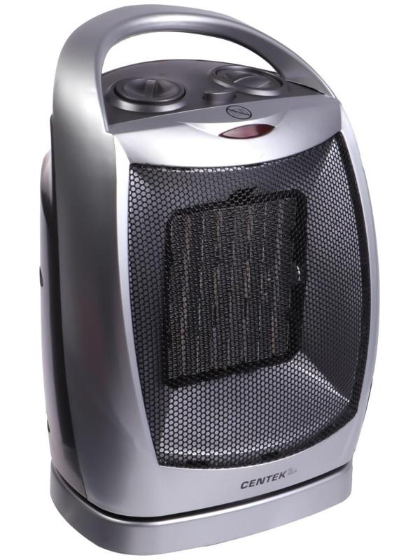 Тепловентилятор Centek CT-6021, керамический, 750/1500 Вт, обогрев/вентиляция, 15 м²