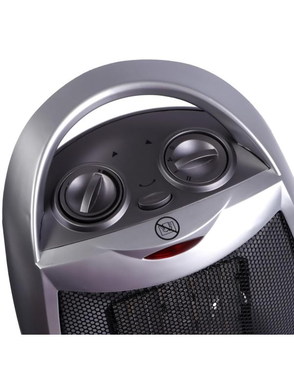 Тепловентилятор Centek CT-6021, керамический, 750/1500 Вт, обогрев/вентиляция, 15 м²