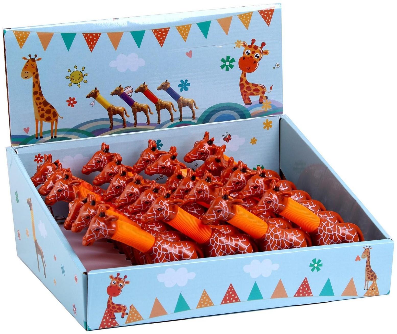 Развивающая игрушка «Жираф», цвета МИКС