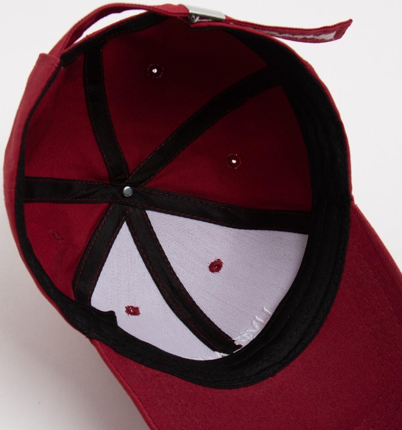 Бейсболка MINAKU, цвет красный, размер 56-58