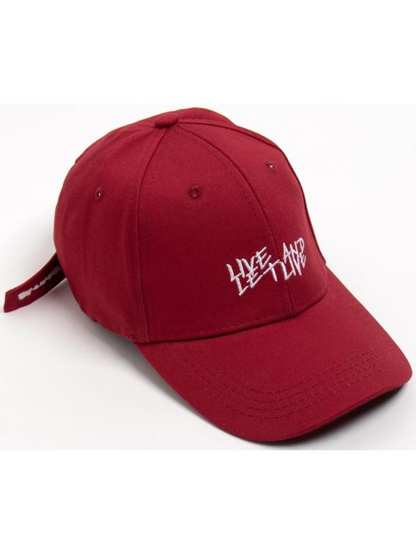 Бейсболка MINAKU, цвет красный, размер 56-58