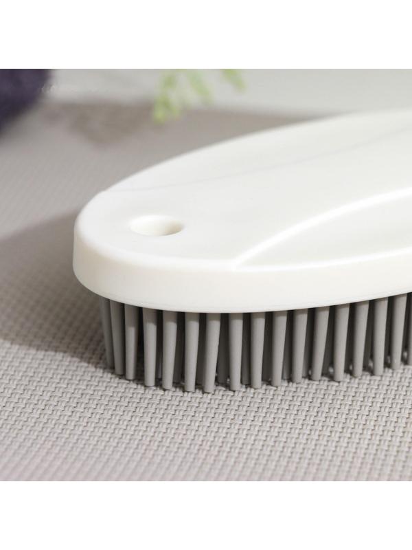 Щётка универсальная Raccoon, 12×6,5×2,5 см, TPR ворс, 1,6 см