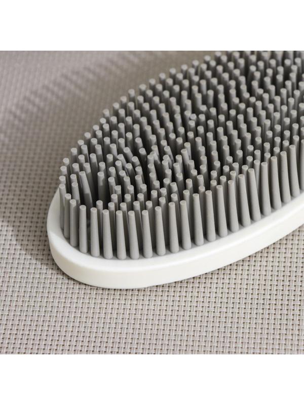 Щётка универсальная Raccoon, 12×6,5×2,5 см, TPR ворс, 1,6 см