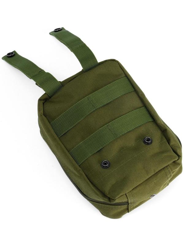 Подсумок медицинский, тактический, 20х13 см, зеленый