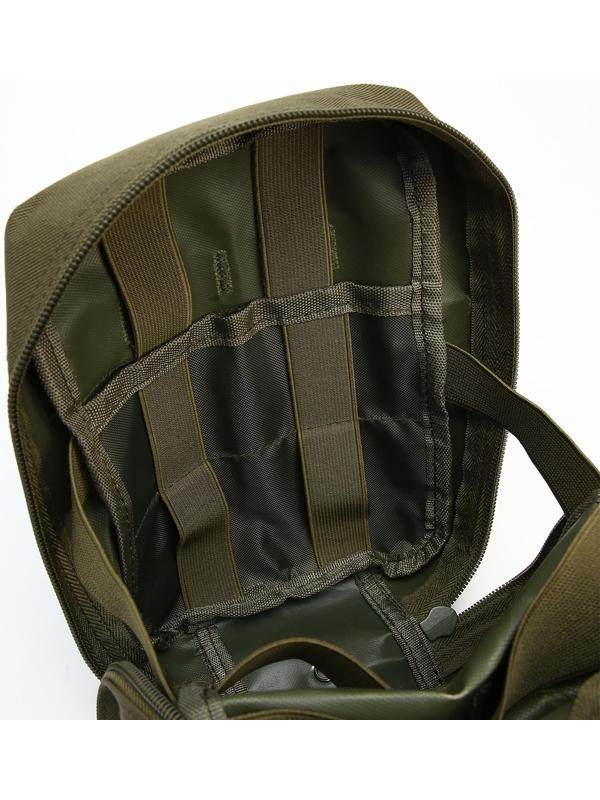 Подсумок медицинский, тактический, 20х13 см, зеленый