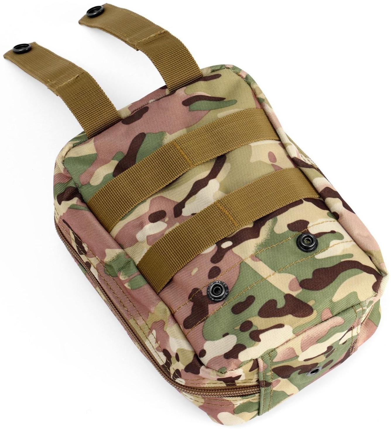 Подсумок медицинский, тактический, 20х13 см, камуфляж