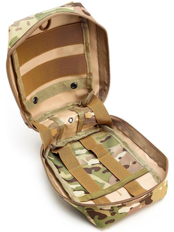 Подсумок медицинский, тактический, 20х13 см, камуфляж