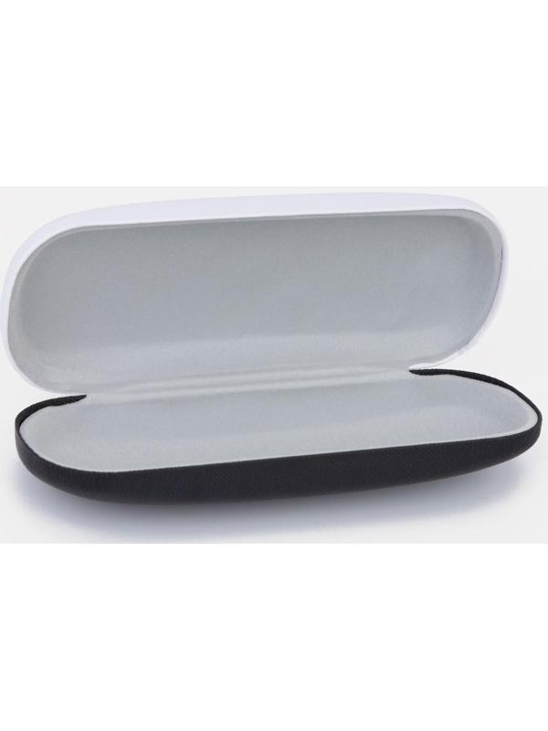 Футляр для очков, хлопушка, длина 16 см, цвет белый