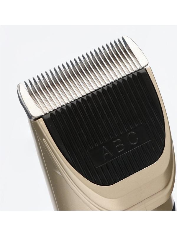 Машинка для стрижки аккумуляторная, регулировка мощности и ножа, USB-зарядка