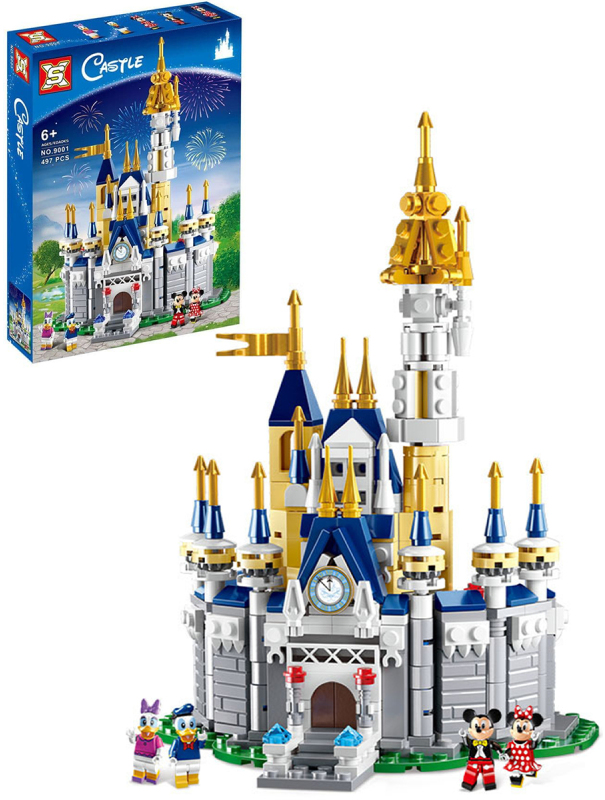 Конструктор «Волшебный Замок Микки» 9001 (Disney) / 497 деталей