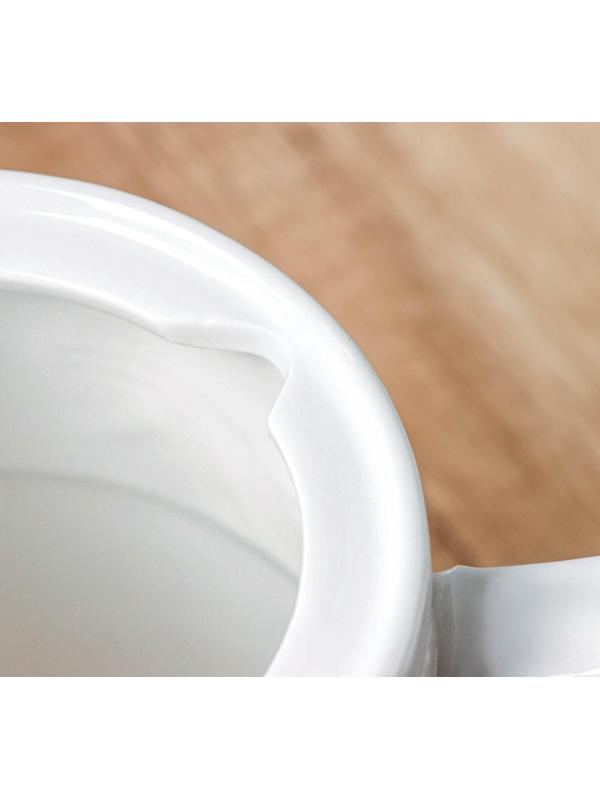 Чайник фарфоровый заварочный Magistro Сrotone, 1,4 л, 27×14×19 см, цвет белый