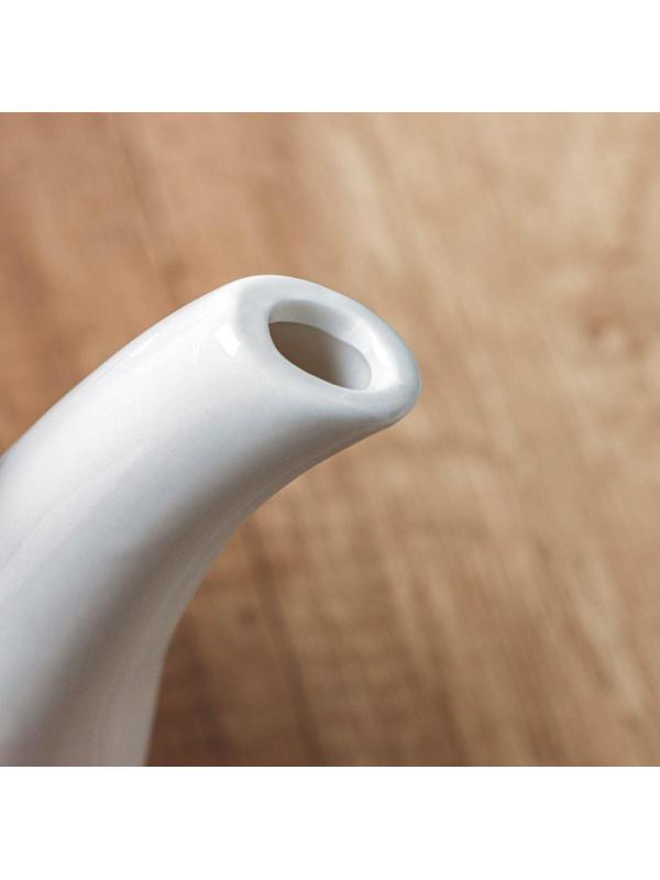 Чайник фарфоровый заварочный Magistro Сrotone, 1,4 л, 27×14×19 см, цвет белый