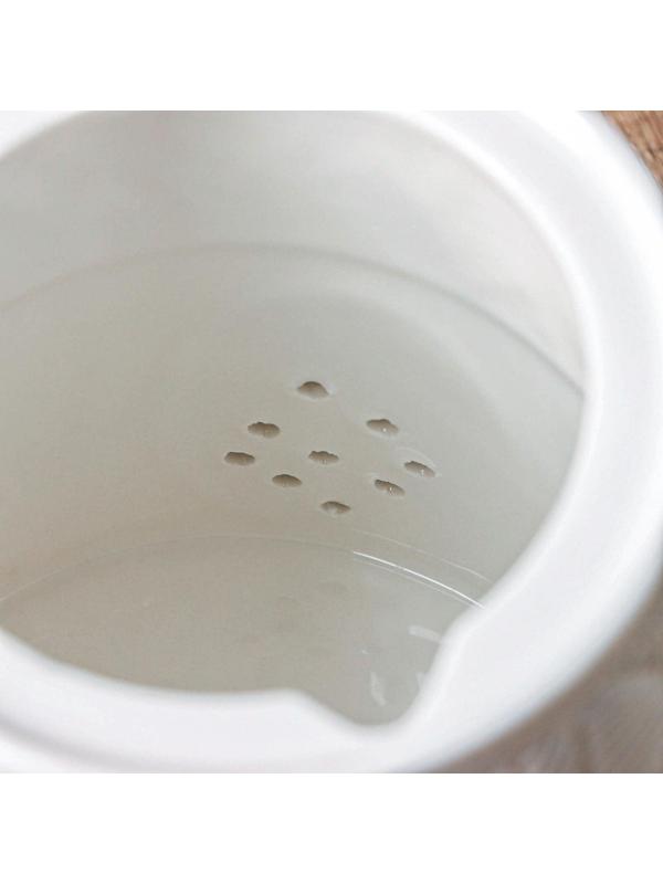 Чайник фарфоровый заварочный Magistro Сrotone, 1,4 л, 27×14×19 см, цвет белый