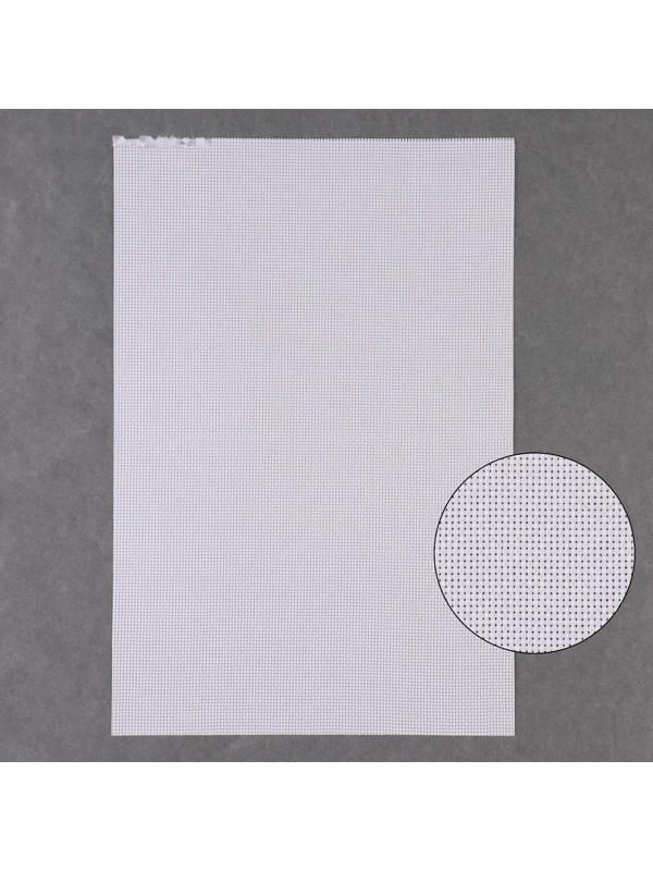 Канва для вышивания №16, 30 × 20 см, цвет белый