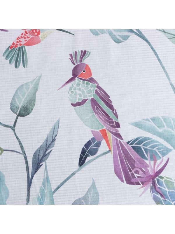 Постельное бельё Этель 1.5 сп «Тропический сад» 143х215 см, 150х214 см, 50х70 см -2 шт, поплин