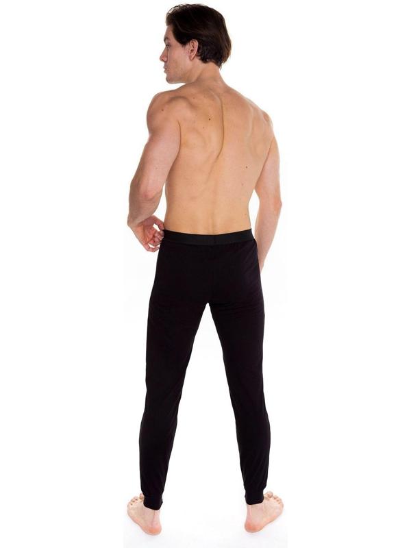 Термобельё мужское (кальсоны), цвет чёрный, размер 46