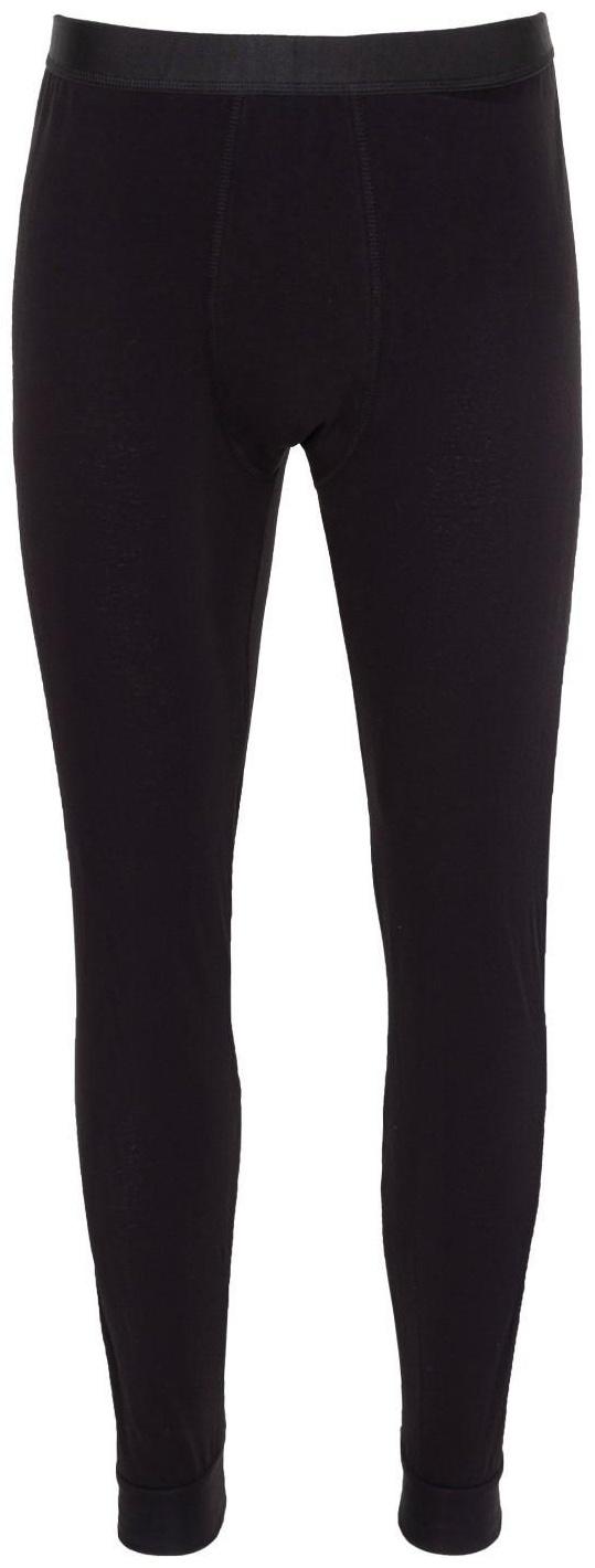 Термобельё мужское (кальсоны), цвет чёрный, размер 48