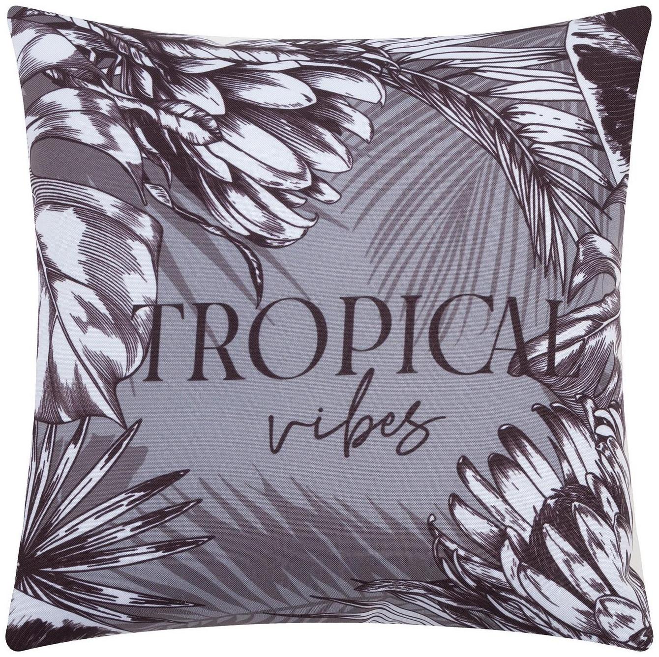 Подушка Этель Tropical vibes, 35х35 см, габардин, 100% п/э