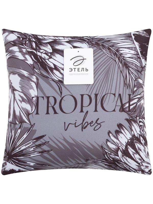 Подушка Этель Tropical vibes, 35х35 см, габардин, 100% п/э