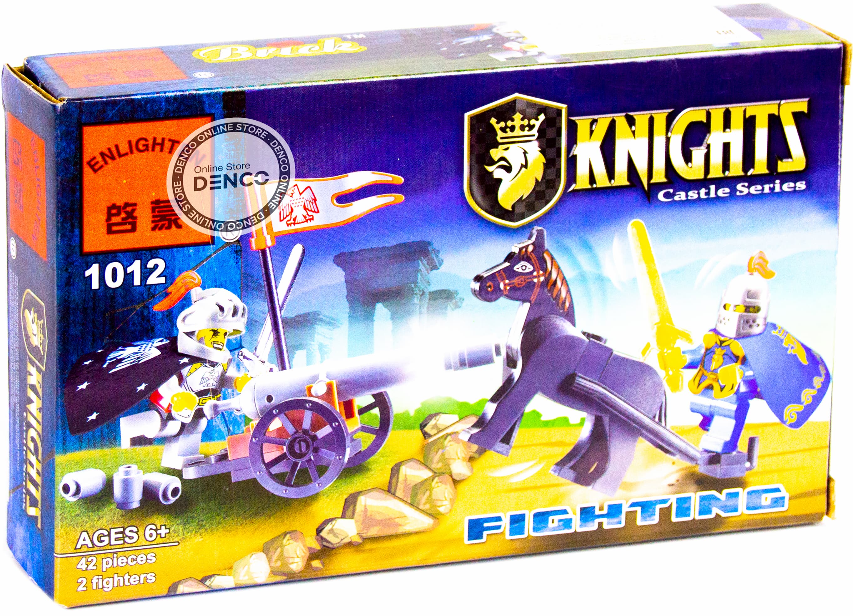 Конструктор Enlighten «Поединок» 1012 Castle Knights Series / 42 детали