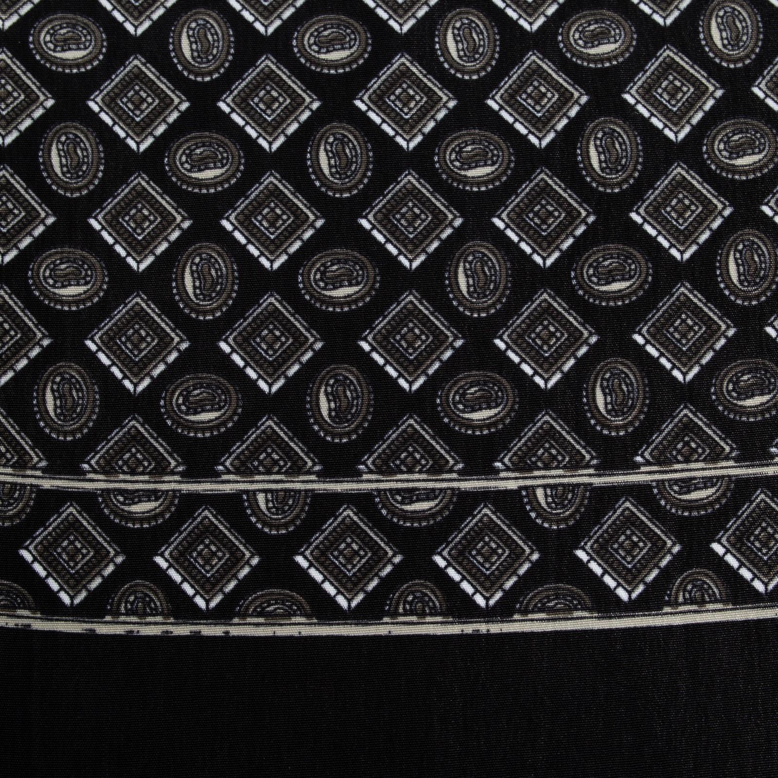 Шарф текстильный мужской, цвет чёрный, размер 29х127