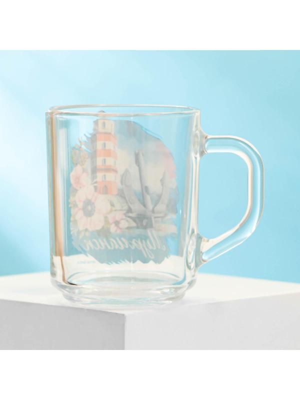 Кружка стеклянная «Мурманск», 200 мл