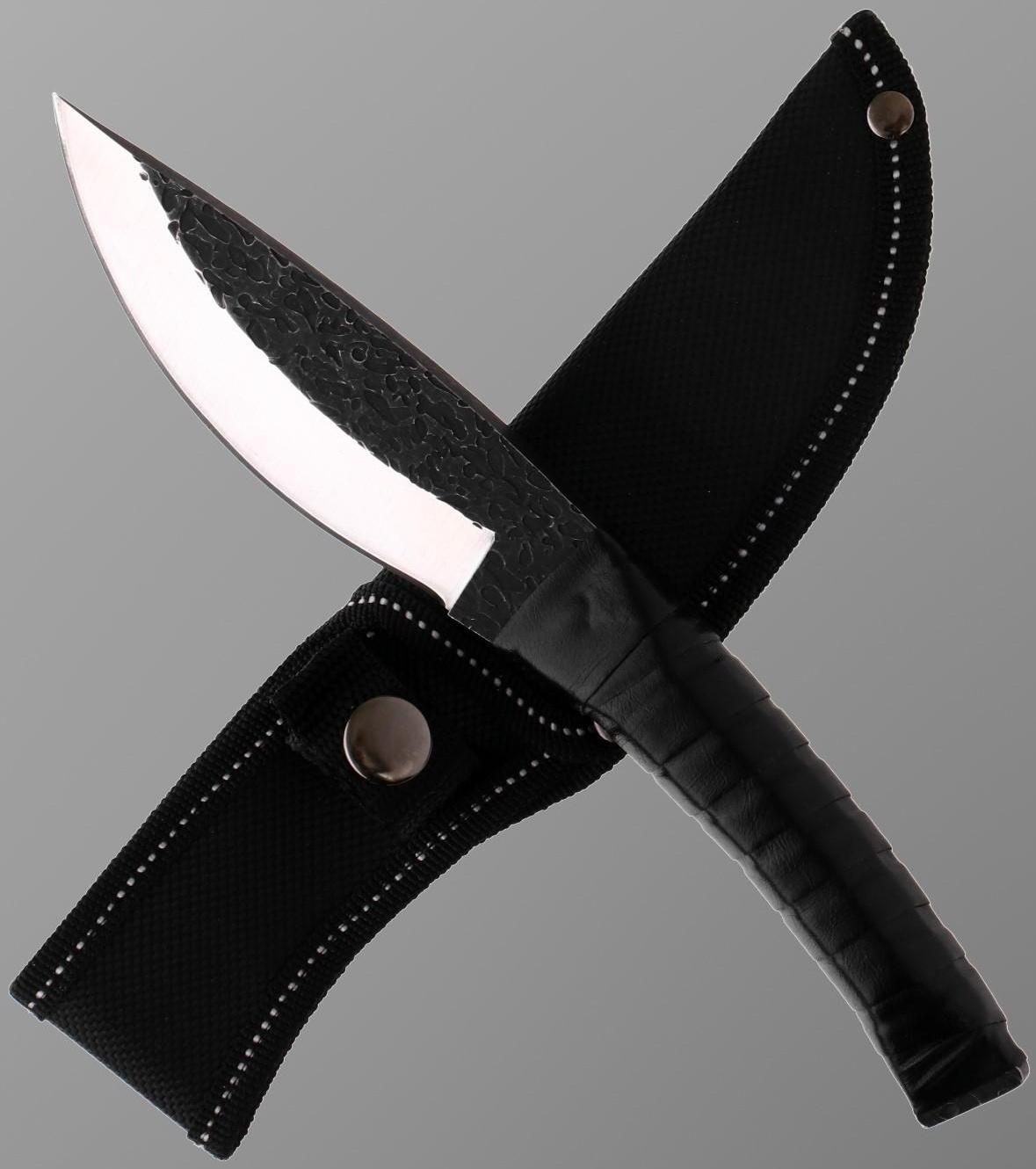 Нож охотничий, клинок 11см, оплетка экокожа