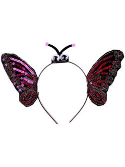 Карнавальный ободок «Бабочка», цвета МИКС