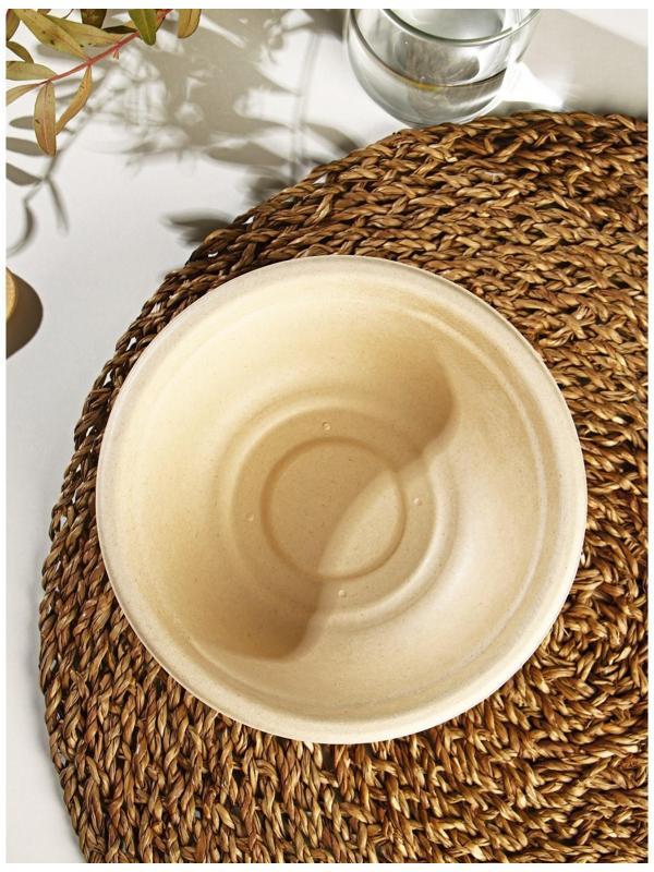 Миска Ecolife, 500 мл, d=15,5 см, сахарный тростник