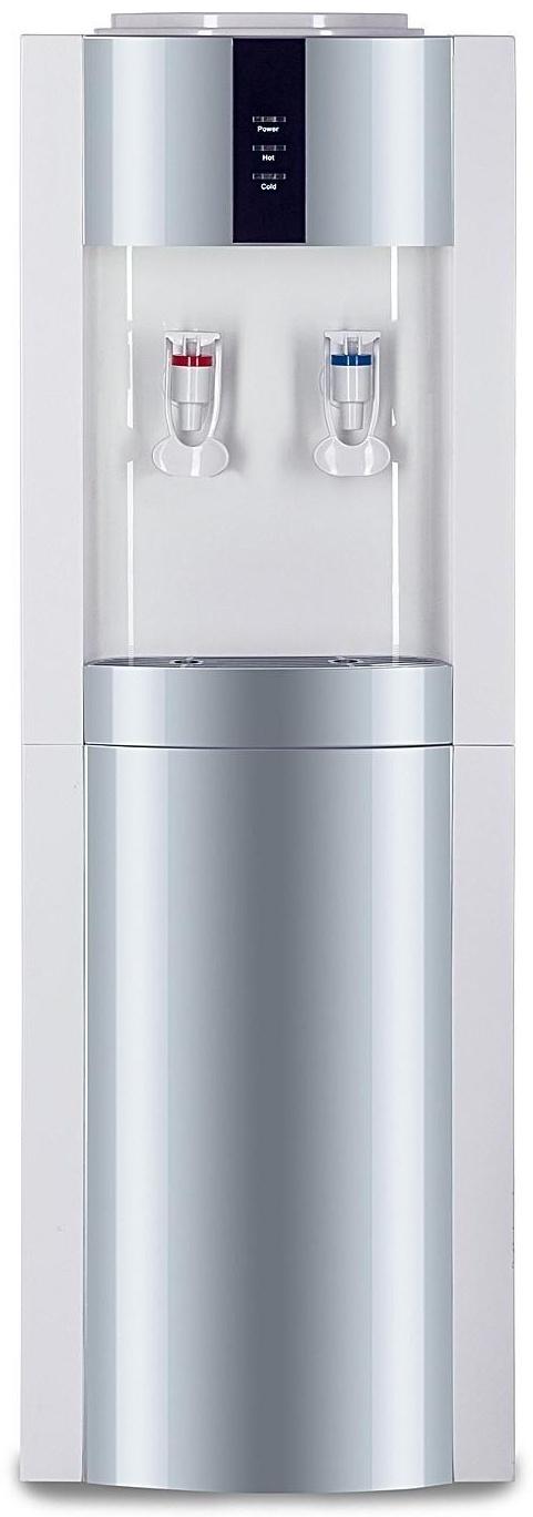 Кулер для воды Ecotronic «Экочип» V21-LE, нагрев и охлаждение, 500/50 Вт, бело-серебристый