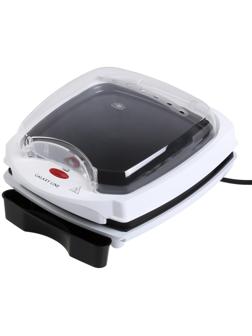 Электрогриль Galaxy GL 2967, 1200 Вт, антипригарное покрытие, 27x30 см, белый