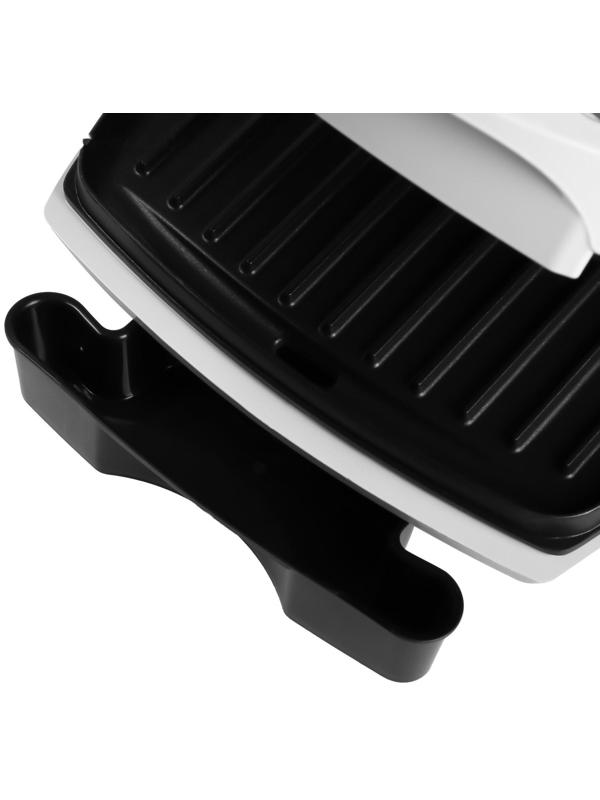 Электрогриль Galaxy GL 2967, 1200 Вт, антипригарное покрытие, 27x30 см, белый