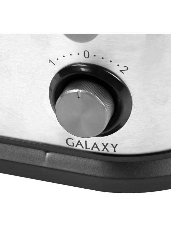 Соковыжималка Galaxy GL 0801, 700 Вт, 1.5 л, серебристая