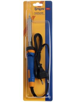 Паяльник ТУНДРА PRO, долговечное жало, 60 Вт, 220 В