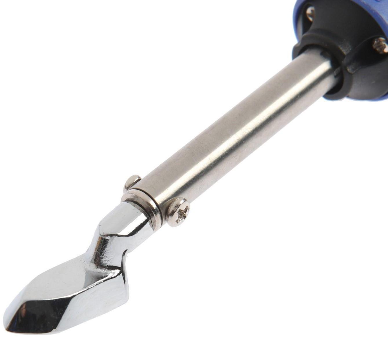 Мини-утюжок для пэчворка ТУНДРА, 10-20 Вт, 220 В, регулировка мощности, 2К рукоятка