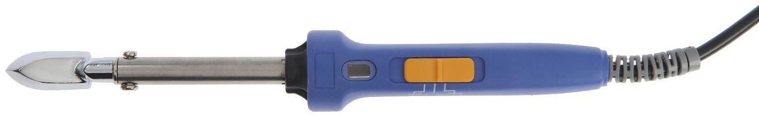 Мини-утюжок для пэчворка ТУНДРА, 10-20 Вт, 220 В, регулировка мощности, 2К рукоятка