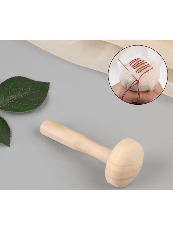 Грибок для штопки, d = 5 см, 11,5 см