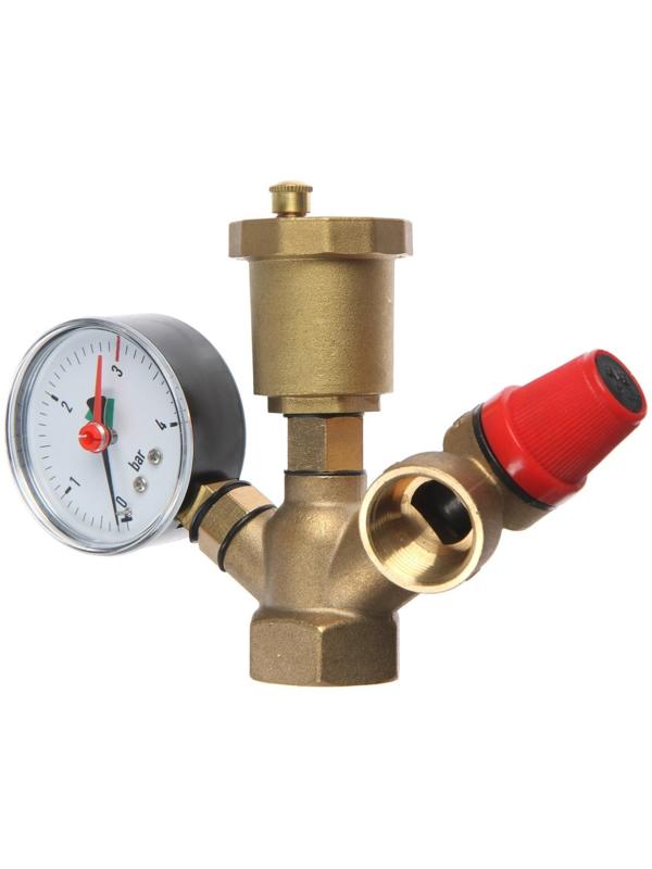 Группа безопасности ZEIN, для котлов отопления, 1