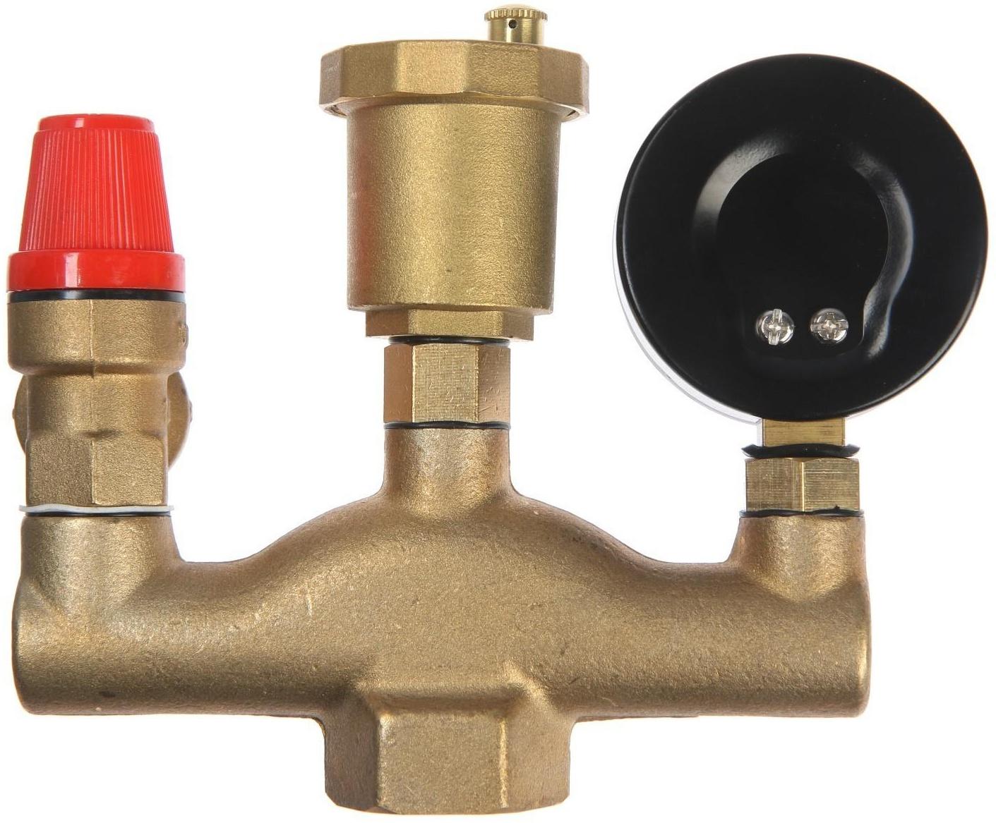 Группа безопасности ZEIN, для котлов отопления, 1