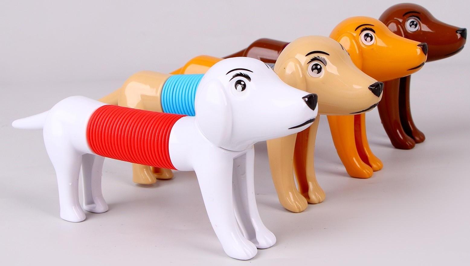 Развивающая игрушка «Собачка», цвета МИКС