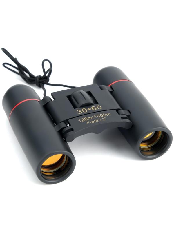 Бинокль оптический 7х20, черный
