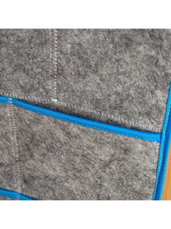 Органайзер настенный прямоугольный, с цветной окантовкой МИКС