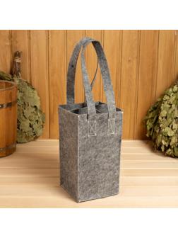 Переноска для бутылок 4 отсека 33х23х23 см