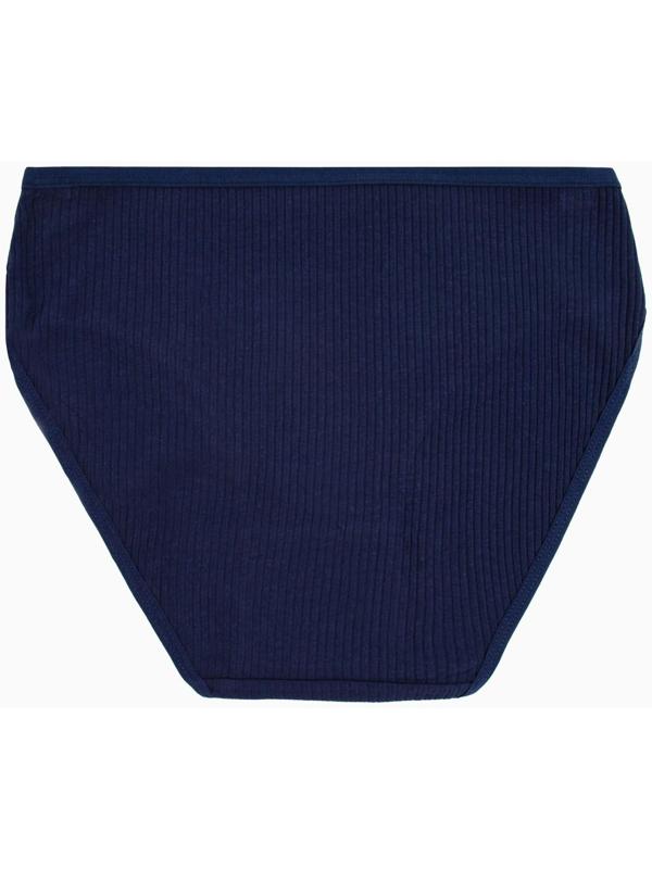 Трусы женские слипы, цвет темно-синий, р-р 46-48
