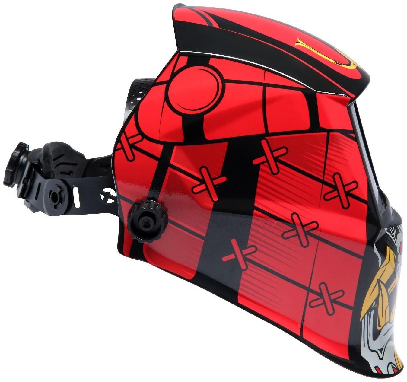 Маска сварщика ТУНДРА Ф1, хамелеон, 90х35 мм, DIN 11, 1/1/1/2, Li п/п, MPP