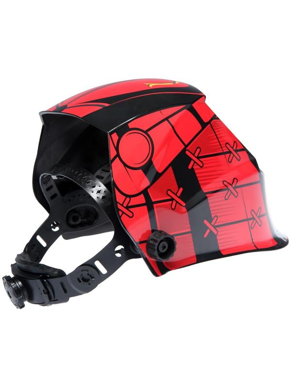 Маска сварщика ТУНДРА Ф1, хамелеон, 90х35 мм, DIN 11, 1/1/1/2, Li п/п, MPP