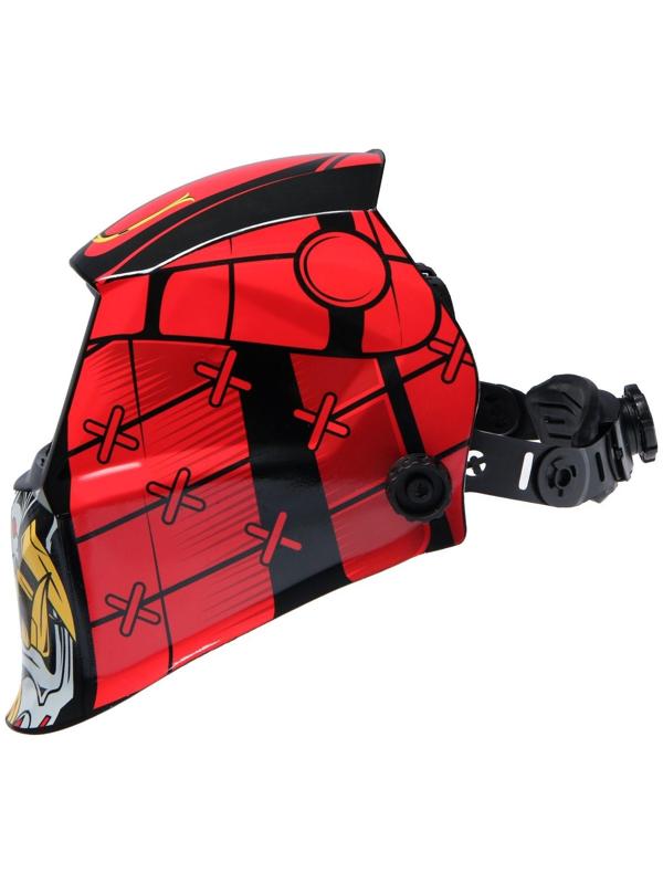 Маска сварщика ТУНДРА Ф1, хамелеон, 90х35 мм, DIN 11, 1/1/1/2, Li п/п, MPP