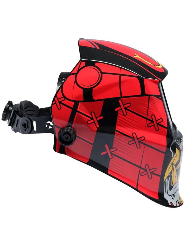 Маска сварщика ТУНДРА Ф1, хамелеон, 90х35 мм, DIN 11, 1/1/1/2, Li п/п, MPP