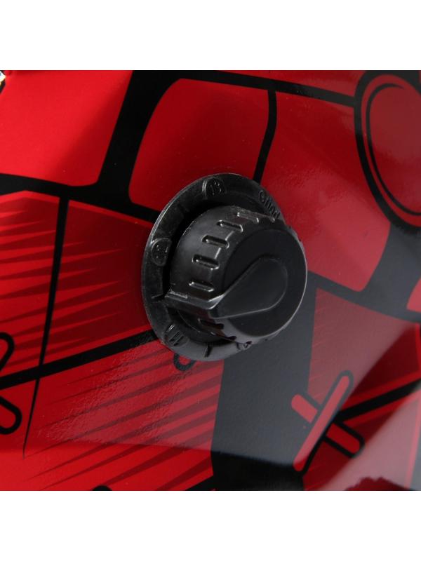 Маска сварщика ТУНДРА Ф4, хамелеон, 90х35 мм, DIN 4/9-13, внешняя регулировка