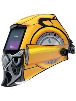 Маска сварщика ТУНДРА РОБОТ Ф1, хамелеон, 90х35 мм, DIN 11, 1/1/1/2, Li п/п, MPP